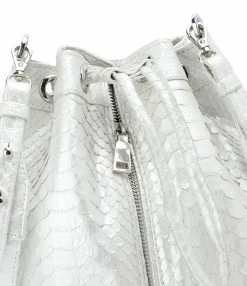 SISTA PARIS Sac Amber Python Argenté Zèbre 11 SISTA PARIS Sac Amber Python Argenté Zèbre -jerome dreyfuss shop unnamed file 2172