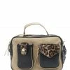 CLARIS VIROT Sac César Cuir Noir Léopard -jerome dreyfuss shop unnamed file 2180