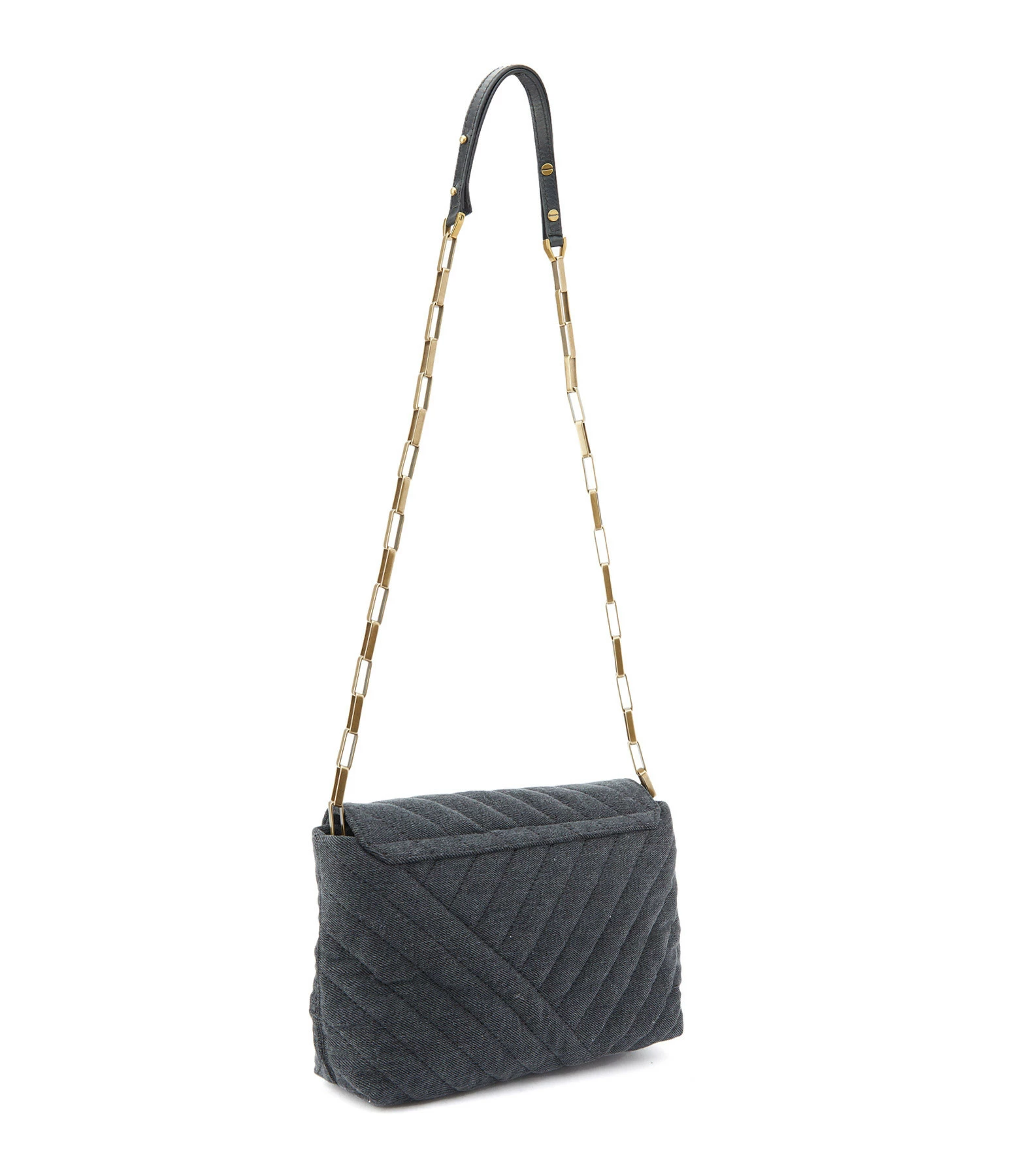 ISABEL MARANT Sac Bandoulière Merine Coton Noir 4 ISABEL MARANT Sac Bandoulière Merine Coton Noir – Image 2