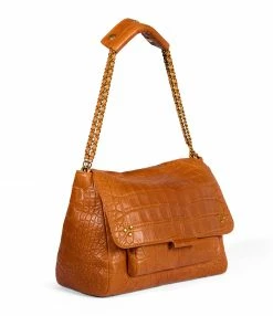 JEROME DREYFUSS Sac Lulu L Cuir Croco Whisky 11 JEROME DREYFUSS Sac Lulu L Cuir Croco Whisky -jerome dreyfuss shop unnamed file 2218