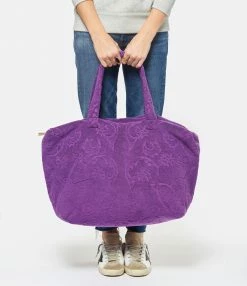 LALLA Sac De Plage Socco Éponge Ultra Violet -jerome dreyfuss shop unnamed file 222