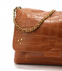 JEROME DREYFUSS Sac Lulu L Cuir Croco Whisky 13 JEROME DREYFUSS Sac Lulu L Cuir Croco Whisky -jerome dreyfuss shop unnamed file 2220
