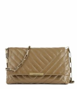 ISABEL MARANT Sac Merine Bandoulière Cuir Kaki