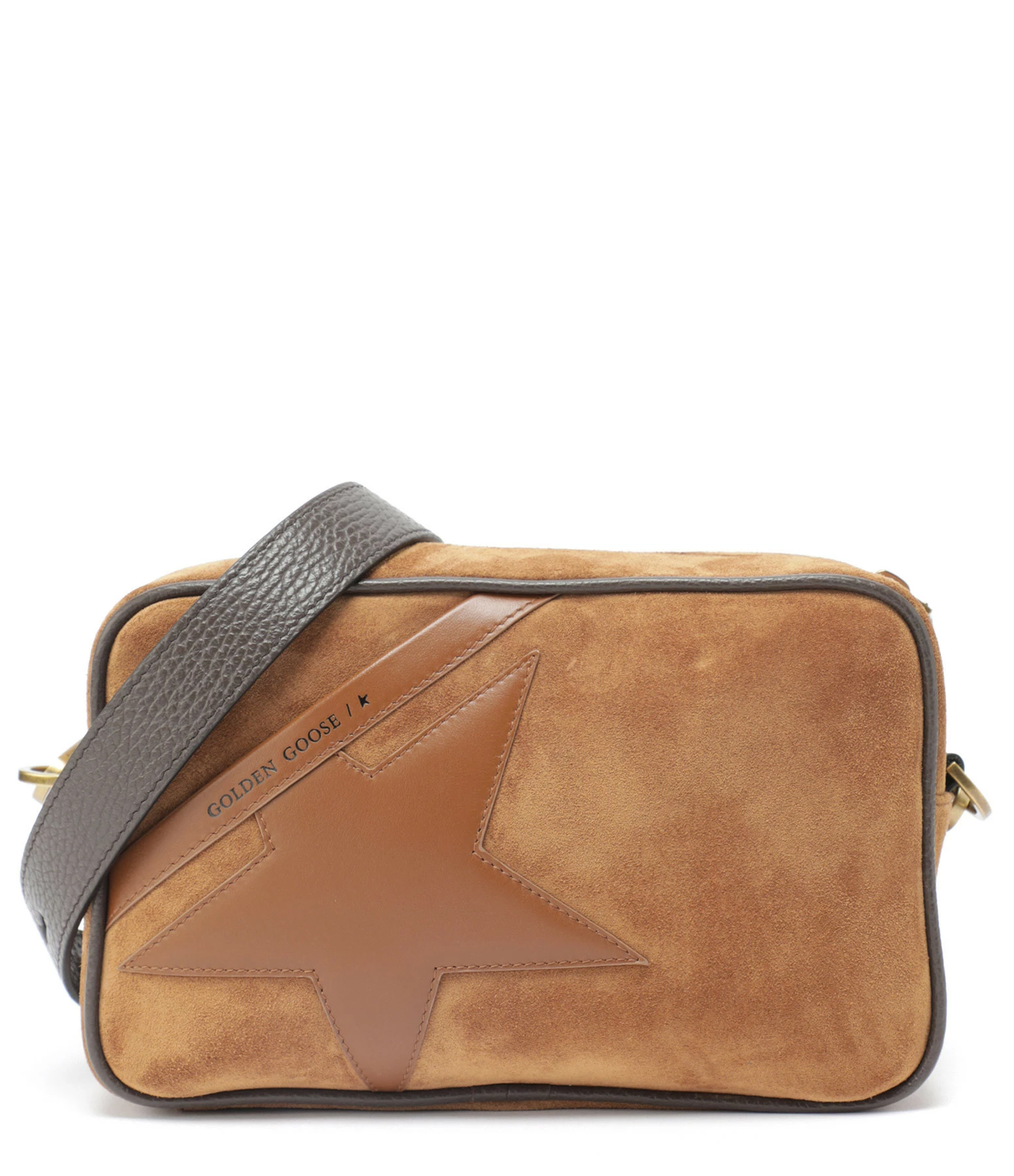 GOLDEN GOOSE Sac Star Cuir Suédé Tabac 3 GOLDEN GOOSE Sac Star Cuir Suédé Tabac