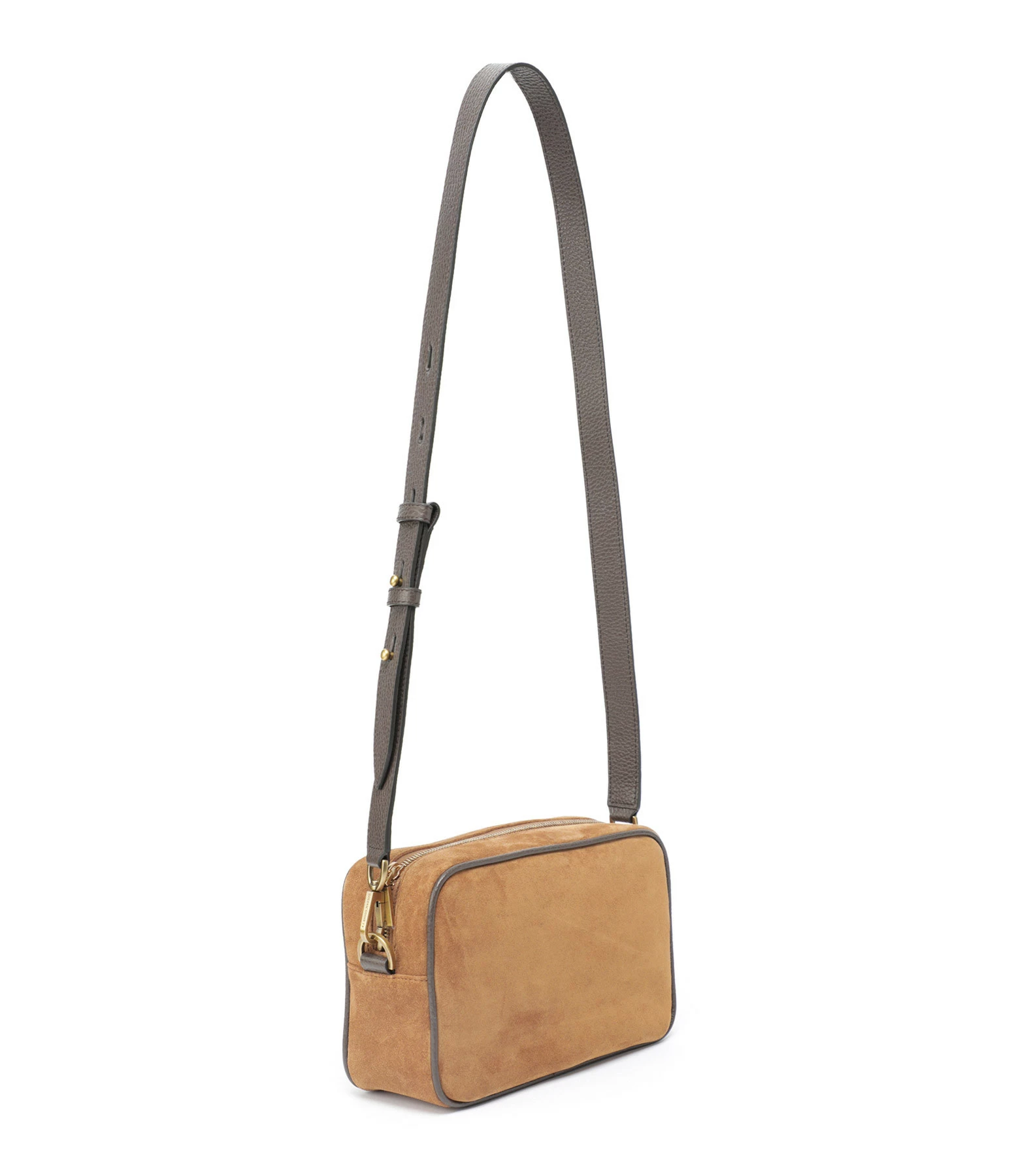 GOLDEN GOOSE Sac Star Cuir Suédé Tabac 4 GOLDEN GOOSE Sac Star Cuir Suédé Tabac – Image 2