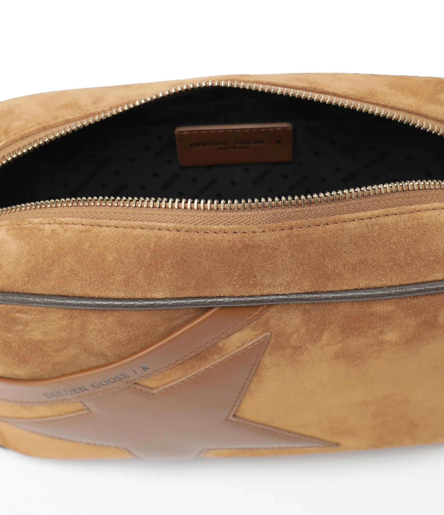 GOLDEN GOOSE Sac Star Cuir Suédé Tabac 5 GOLDEN GOOSE Sac Star Cuir Suédé Tabac – Image 3