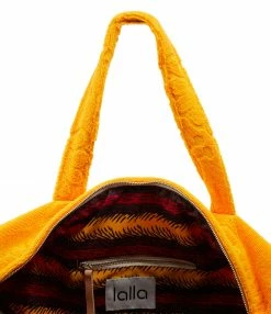 LALLA Sac De Plage Socco Éponge Curry -jerome dreyfuss shop unnamed file 226