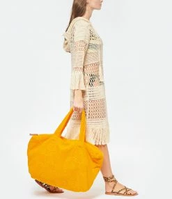 LALLA Sac De Plage Socco Éponge Curry -jerome dreyfuss shop unnamed file 229