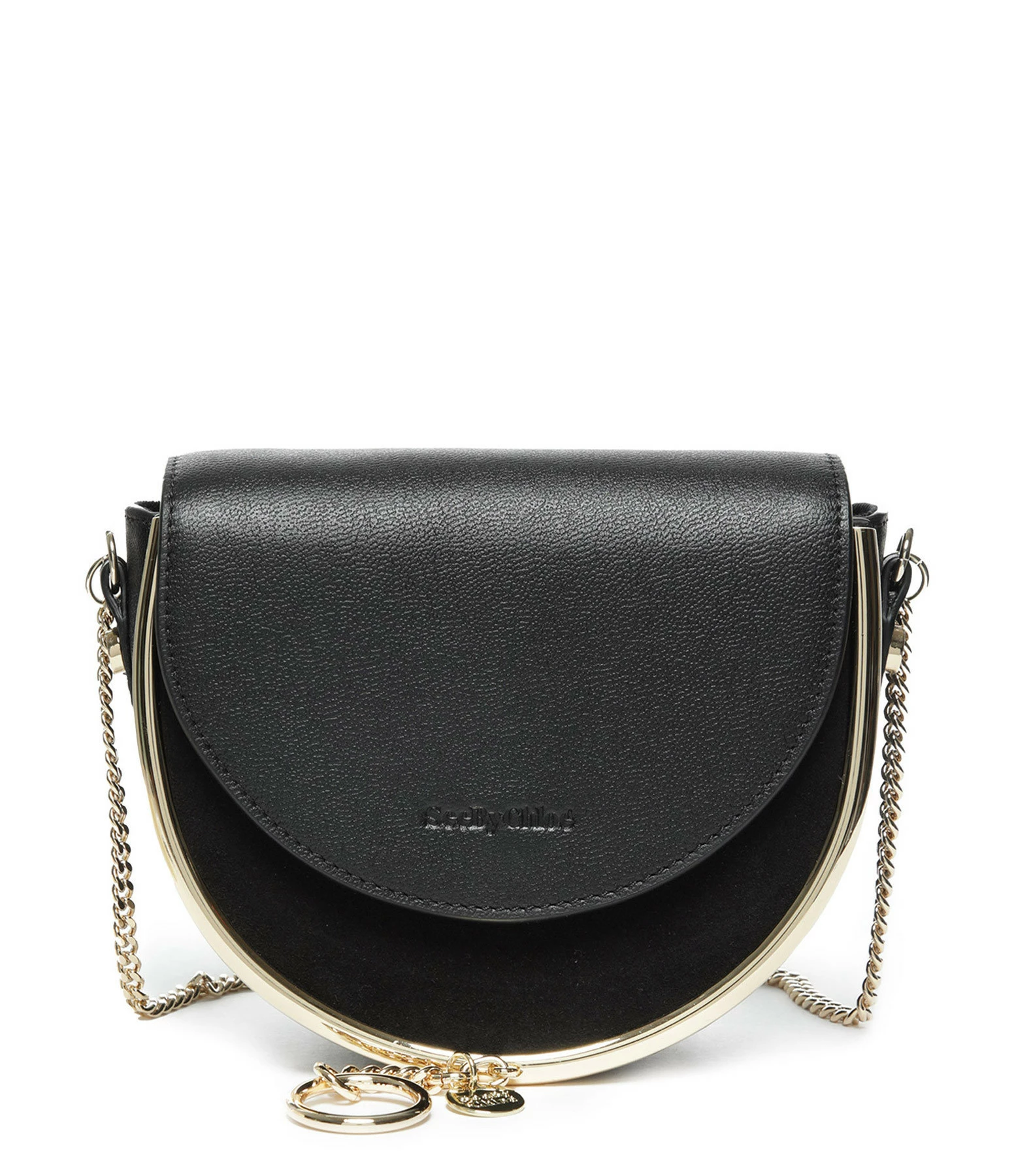 SEE BY CHLOE Sac Mara Double Cuir Noir 3 SEE BY CHLOE Sac Mara Double Cuir Noir