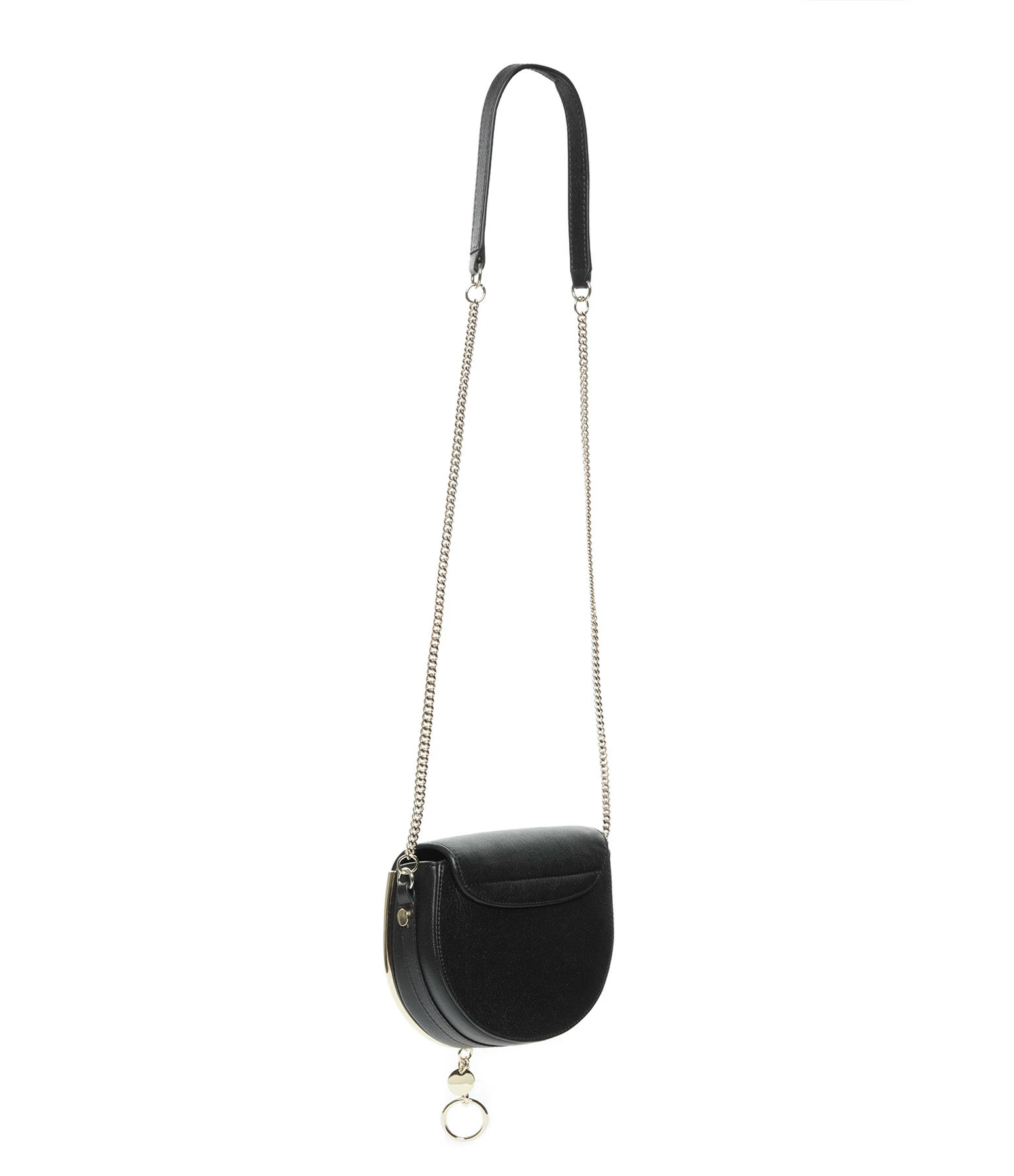 SEE BY CHLOE Sac Mara Double Cuir Noir 4 SEE BY CHLOE Sac Mara Double Cuir Noir – Image 2