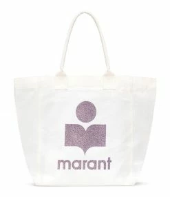 ISABEL MARANT Cabas Yenky Coton Blanc