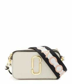 MARC JACOBS Sac The Snapshot Colorblock Cuir New Dust Multi