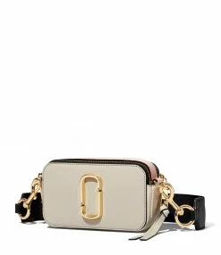 Alternative view of MARC JACOBS Sac The Snapshot Colorblock Cuir New Dust Multi