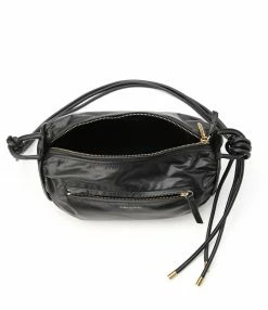 ISABEL MARANT Sac Shelby Cuir Froissé Noir Doré 10 ISABEL MARANT Sac Shelby Cuir Froissé Noir Doré -jerome dreyfuss shop unnamed file 2319