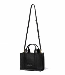 Alternative view of MARC JACOBS Sac The Mini Tote Cuir Noir