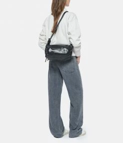 ISABEL MARANT Sac Shelby Cuir Froissé Noir Doré 13 ISABEL MARANT Sac Shelby Cuir Froissé Noir Doré -jerome dreyfuss shop unnamed file 2322