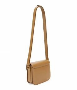 Alternative view of A.P.C. Sac Grace Mini Cuir Lisse Camel