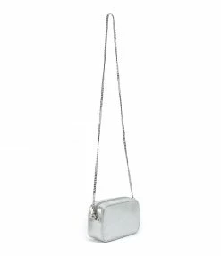 Alternative view of GOLDEN GOOSE Sac Mini Star Cuir Argenté
