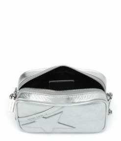 GOLDEN GOOSE Sac Mini Star Cuir Argenté 10 GOLDEN GOOSE Sac Mini Star Cuir Argenté -jerome dreyfuss shop unnamed file 2374