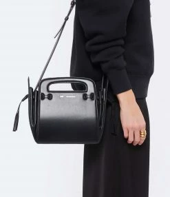 AMI PARIS Sac Seau GM Cuir Lisse Noir -jerome dreyfuss shop unnamed file 2382