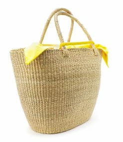 Alternative view of MUUN Panier G Naturel Jaune