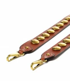 Alternative view of JEROME DREYFUSS Bandoulière Festival Vachette Orange Gold
