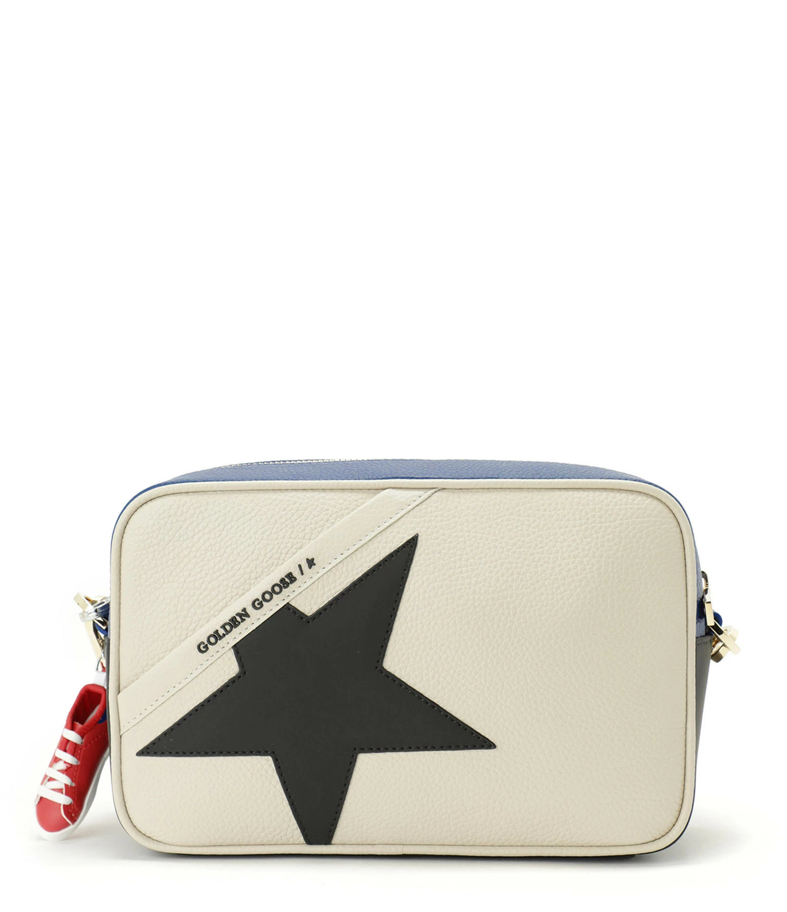 GOLDEN GOOSE Sac Star Cuir Écru 3 GOLDEN GOOSE Sac Star Cuir Écru