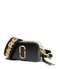 MARC JACOBS Sac The Snapshot Cuir Noir -jerome dreyfuss shop unnamed file 2451