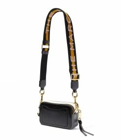 MARC JACOBS Sac The Snapshot Cuir Noir -jerome dreyfuss shop unnamed file 2452