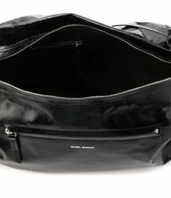 ISABEL MARANT Sac Maxi Shelby Cuir Noir -jerome dreyfuss shop unnamed file 2467