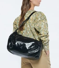ISABEL MARANT Sac Maxi Shelby Cuir Noir -jerome dreyfuss shop unnamed file 2469