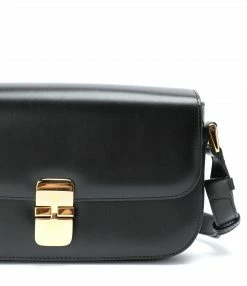 A.P.C. Sac Grace Baguette Cuir Lisse Noir 11 A.P.C. Sac Grace Baguette Cuir Lisse Noir -jerome dreyfuss shop unnamed file 2474