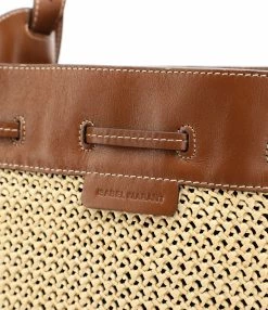 ISABEL MARANT Sac Seau Buky Raphia Cognac Naturel 11 ISABEL MARANT Sac Seau Buky Raphia Cognac Naturel -jerome dreyfuss shop unnamed file 2480