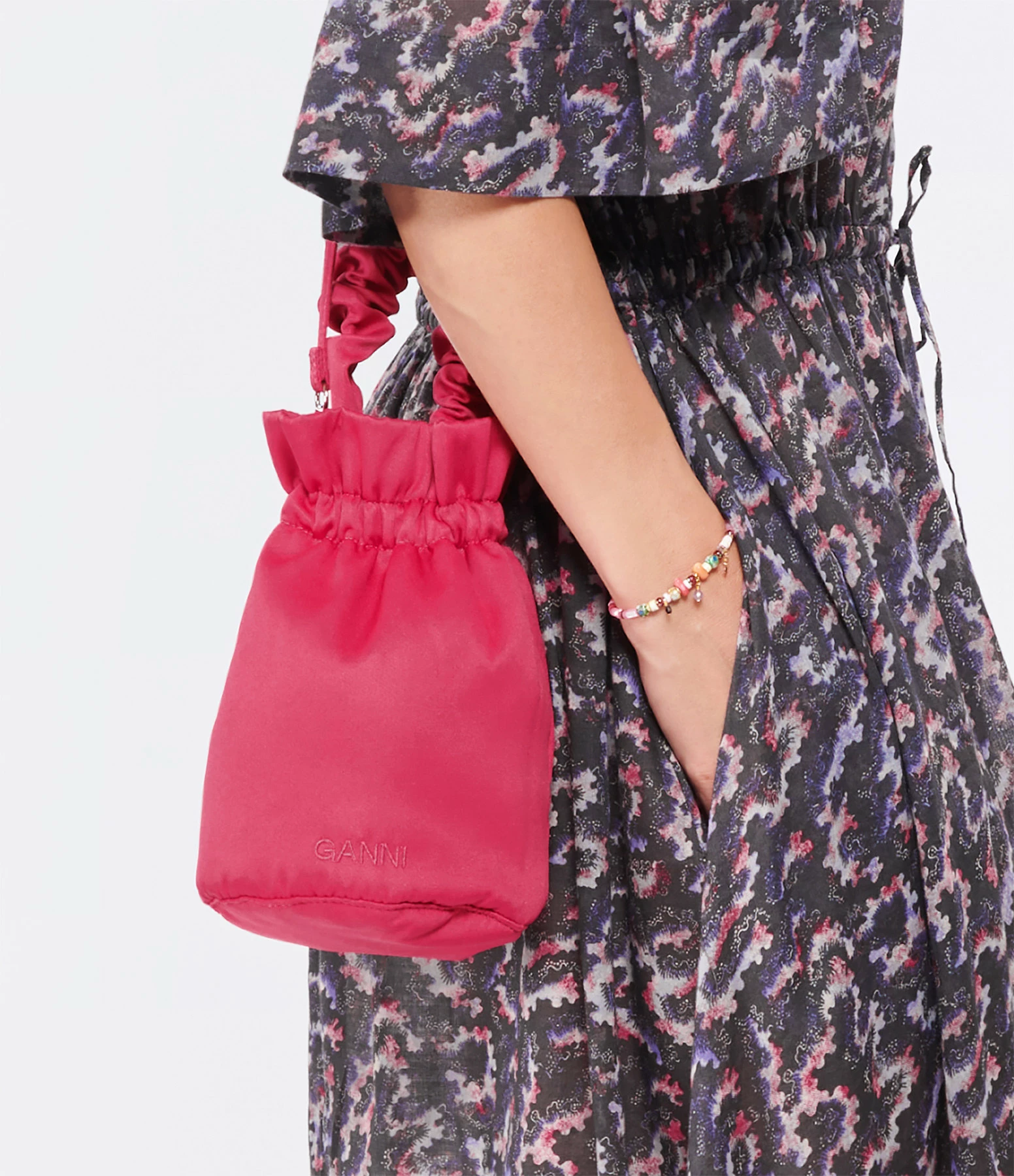 GANNI Sac Sceau Occasion Rose 7 GANNI Sac Sceau Occasion Rose – Image 5