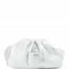 SISTA PARIS Sac Big Uniq Cuir Souple Python Blanc Argenté -jerome dreyfuss shop unnamed file 2501