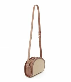 Alternative view of A.P.C. Sac Demi-Lune Cuir Noisette Beige