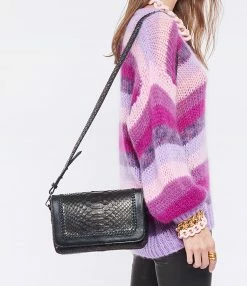 SISTA PARIS Sac Lou Cuir Python Noir 9 SISTA PARIS Sac Lou Cuir Python Noir -jerome dreyfuss shop unnamed file 2524