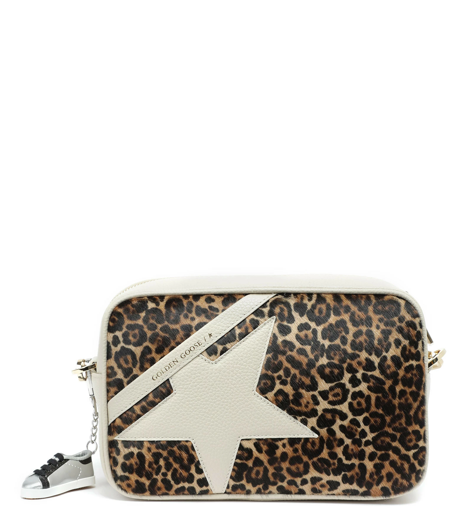 GOLDEN GOOSE Sac Star Cuir Pony Léopard 3 GOLDEN GOOSE Sac Star Cuir Pony Léopard