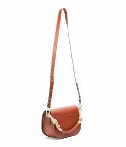 Alternative view of VANESSA BRUNO Sac Holly Cuir Cognac