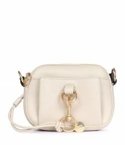 SEE BY CHLOE Sac Tony Cuir Beige Ciment