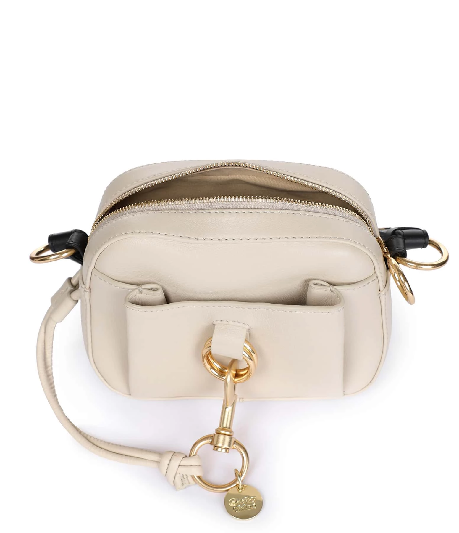 SEE BY CHLOE Sac Tony Cuir Beige Ciment 6 SEE BY CHLOE Sac Tony Cuir Beige Ciment – Image 4