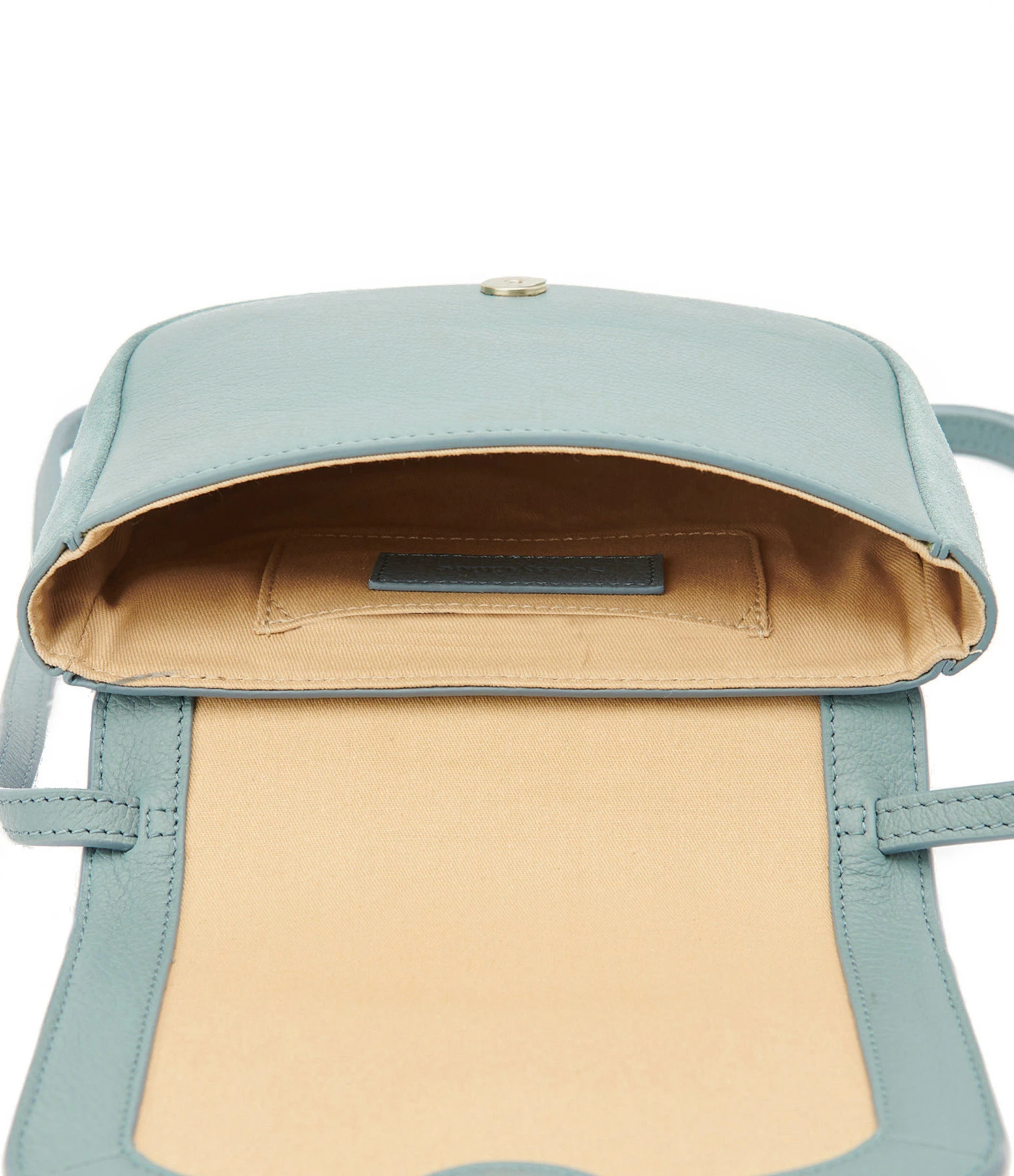 SEE BY CHLOE Sac Hana Mini Double Cuir Sterling Blue 6 SEE BY CHLOE Sac Hana Mini Double Cuir Sterling Blue – Image 4