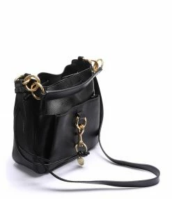 Alternative view of SEE BY CHLOE Sac Tony MM Cuir Lisse Noir