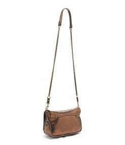 JEROME DREYFUSS Sac Bobi S Cuir Lamé Bronze -jerome dreyfuss shop unnamed file 2595