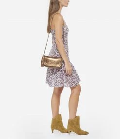 JEROME DREYFUSS Sac Bobi S Cuir Lamé Bronze -jerome dreyfuss shop unnamed file 2599