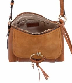 SEE BY CHLOE Sac Joan PM Cuir Grainé Caramel -jerome dreyfuss shop unnamed file 2615