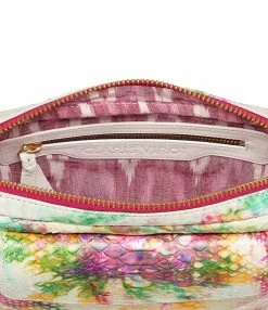 Alternative view of CLARIS VIROT Sac Charly Python Tie & Dye Multicolore