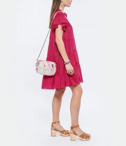 CLARIS VIROT Sac Charly Python Tie & Dye Multicolore -jerome dreyfuss shop unnamed file 2622