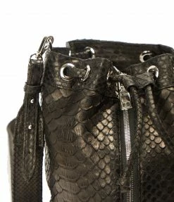 SISTA PARIS Sac Amber Cuir Python Noir 11 SISTA PARIS Sac Amber Cuir Python Noir -jerome dreyfuss shop unnamed file 2651