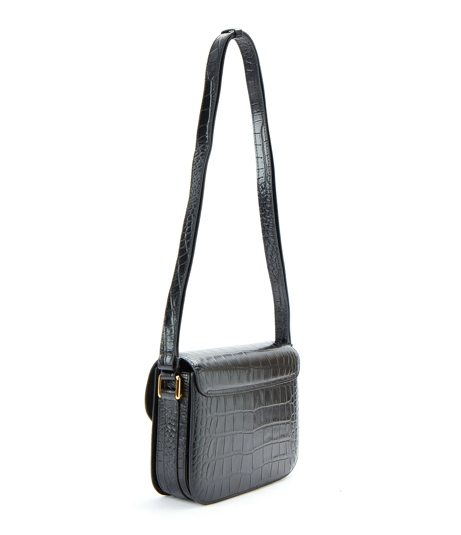 A.P.C. Sac Grace Small Cuir Embossé Croco Noir 4 A.P.C. Sac Grace Small Cuir Embossé Croco Noir – Image 2